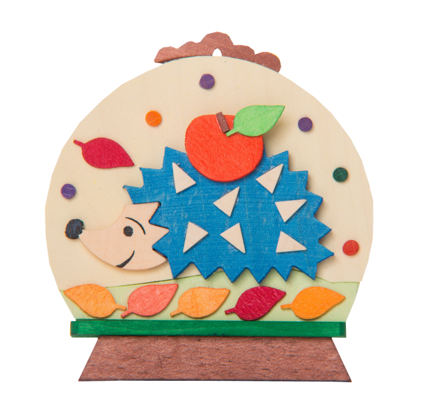 Snow Globe - Hugo Hedgehog - Christmas tree decoration